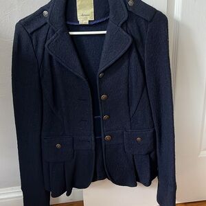 Anthropologie pleated Jacket